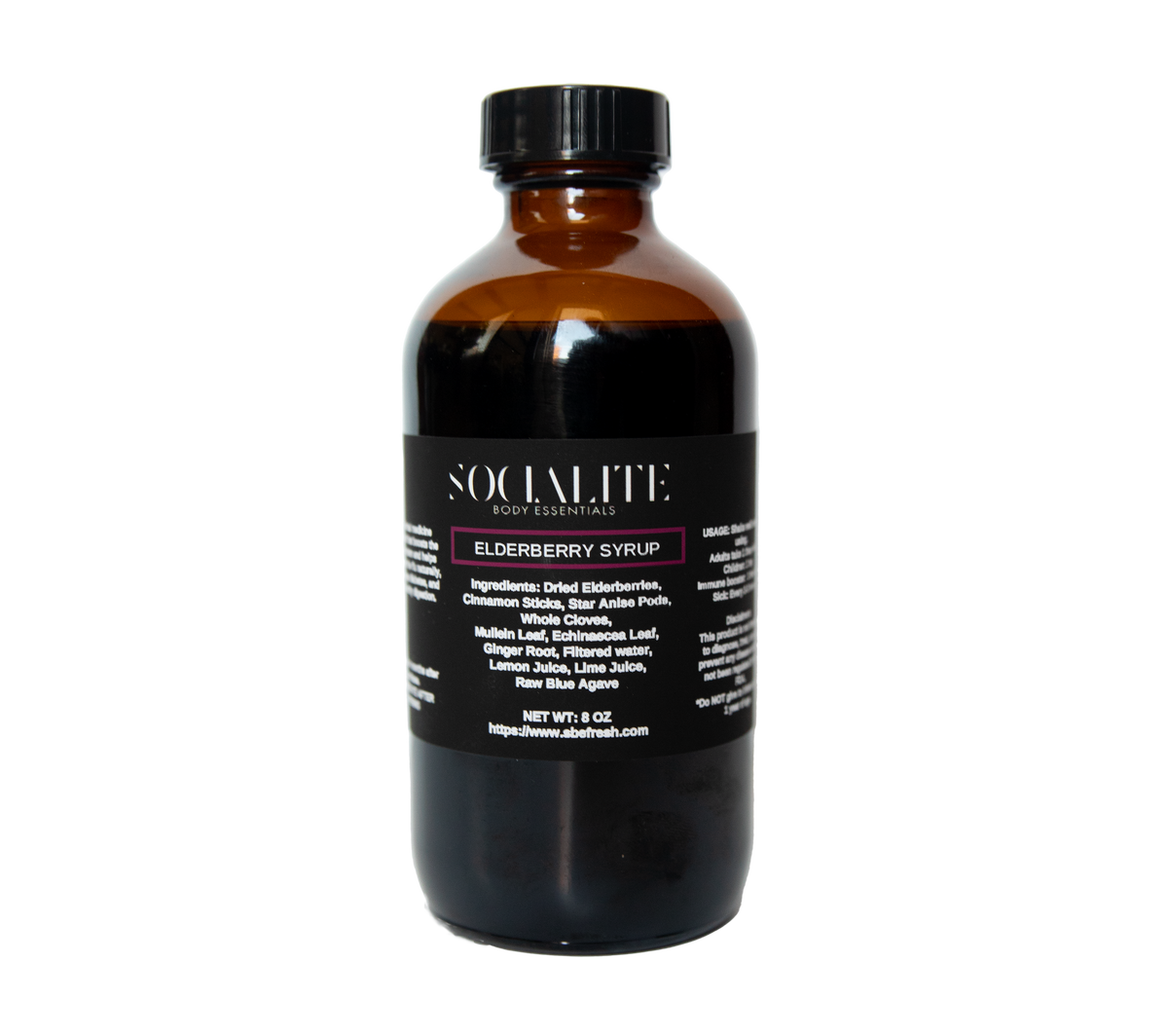 Elderberry Syrup Socialite Body Essentials